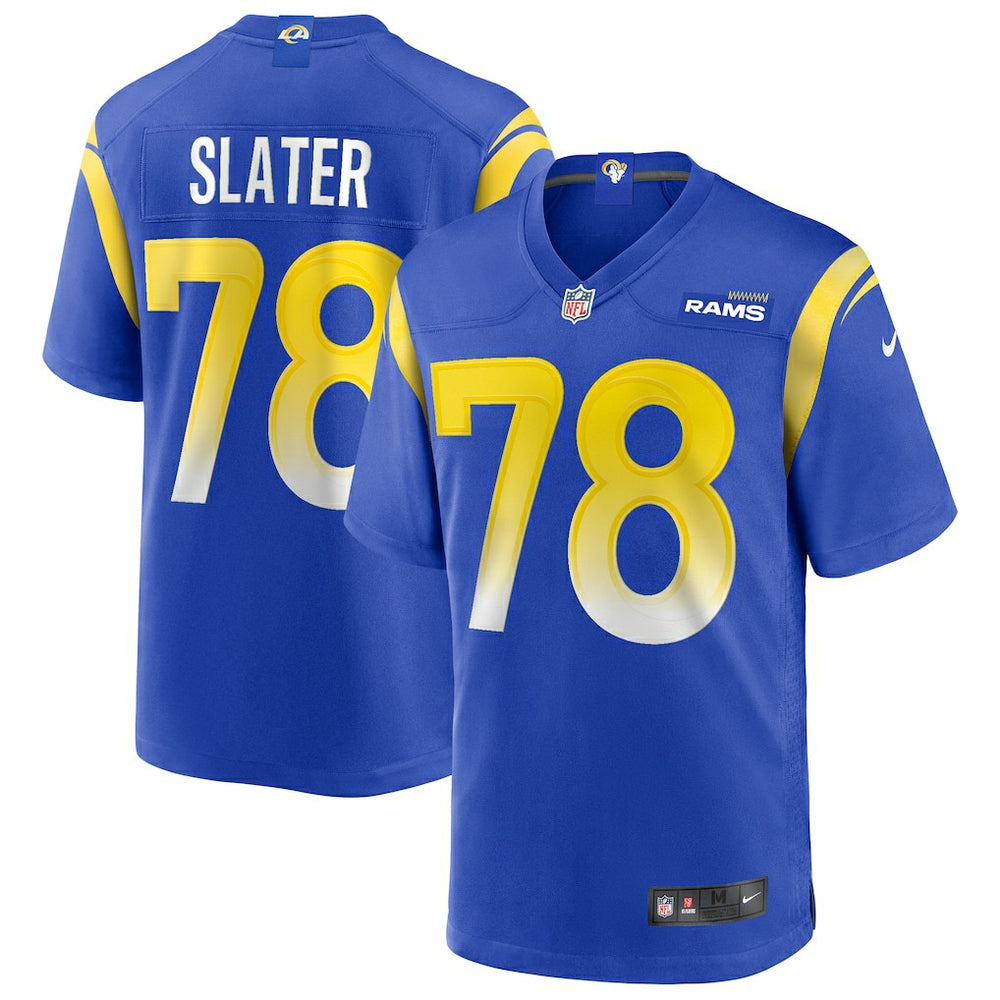 NFL Jackie Slater Los Angeles Rams Game Retired Player Jersey - Royal