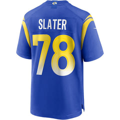 NFL Jackie Slater Los Angeles Rams Game Retired Player Jersey - Royal