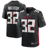 Jamal Anderson Atlanta Falcons Game Retired Player Jersey Black