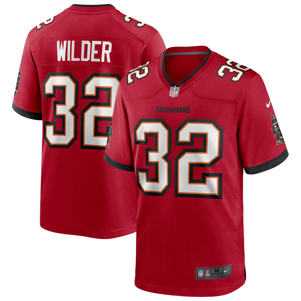 NFL James Wilder Tampa Bay Buccaneers Game Retired Player Jersey - Red