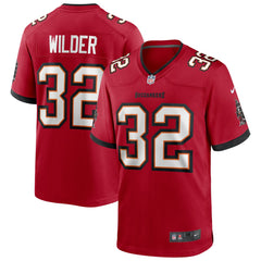 NFL James Wilder Tampa Bay Buccaneers Game Retired Player Jersey - Red