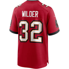 NFL James Wilder Tampa Bay Buccaneers Game Retired Player Jersey - Red
