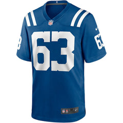 NFL Jeff Saturday Indianapolis Colts Game Retired Player Jersey - Royal