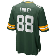 NFL Jermichael Finley Green Bay Packers Game Retired Player Jersey - Green
