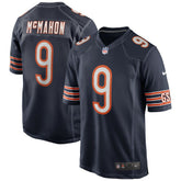Jim McMahon Chicago Bears Game Retired Player Jersey Navy