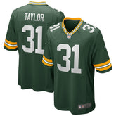 NFL Jim Taylor Green Bay Packers Game Retired Player Jersey - Green