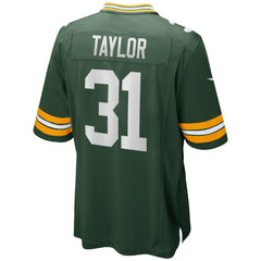 NFL Jim Taylor Green Bay Packers Game Retired Player Jersey - Green