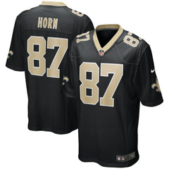 NFL Joe Horn New Orleans Saints Game Retired Player Jersey - Black