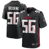 NFL Keith Brooking Atlanta Falcons Game Retired Player Jersey - Black