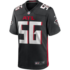 NFL Keith Brooking Atlanta Falcons Game Retired Player Jersey - Black