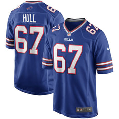 NFL Kent Hull Buffalo Bills Game Retired Player Jersey - Royal