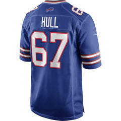 NFL Kent Hull Buffalo Bills Game Retired Player Jersey - Royal