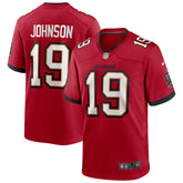 NFL Keyshawn Johnson Tampa Bay Buccaneers Game Retired Player Jersey - Red