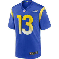 NFL Kurt Warner Los Angeles Rams Game Retired Player Jersey - Royal