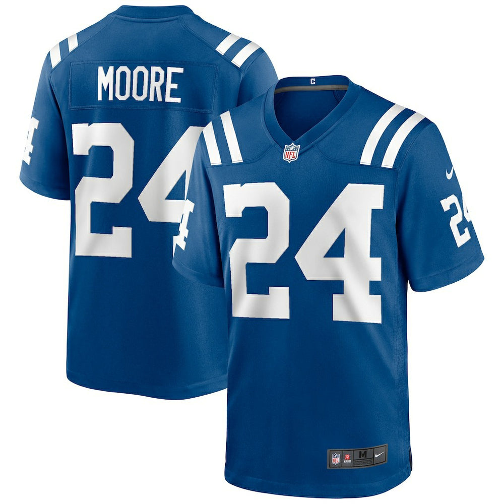 NFL Lenny Moore Indianapolis Colts Game Retired Player Jersey - Royal
