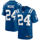 NFL Lenny Moore Indianapolis Colts Game Retired Player Jersey - Royal