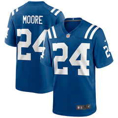 NFL Lenny Moore Indianapolis Colts Game Retired Player Jersey - Royal