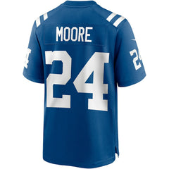 NFL Lenny Moore Indianapolis Colts Game Retired Player Jersey - Royal