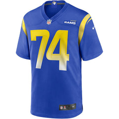NFL Merlin Olsen Los Angeles Rams Game Retired Player Jersey - Royal