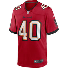 NFL Mike Alstott Tampa Bay Buccaneers Retired Player Game Jersey - Red