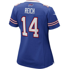 NFL Frank Reich Buffalo Bills Women's Game Retired Player Jersey - Royal