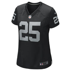 NFL Fred Biletnikoff Las Vegas Raiders Women's Game Retired Player Jersey - Black