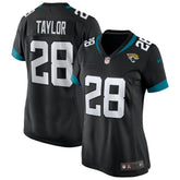 NFL Fred Taylor Jacksonville Jaguars Women's Game Retired Player Jersey - Black