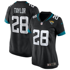 NFL Fred Taylor Jacksonville Jaguars Women's Game Retired Player Jersey - Black