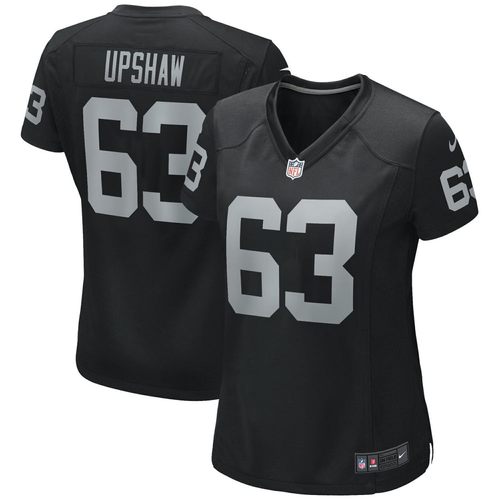 NFL Gene Upshaw Las Vegas Raiders Women's Game Retired Player Jersey - Black