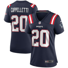 NFL Gino Cappelletti New England Patriots Women's Game Retired Player Jersey - Navy