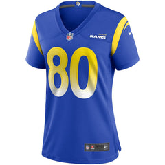 NFL Isaac Bruce Los Angeles Rams Women's Game Retired Player Jersey - Royal