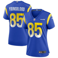 Jack Youngblood Los Angeles Rams Women's Game Retired Player Jersey Royal