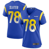 NFL Jackie Slater Los Angeles Rams Women's Game Retired Player Jersey - Royal