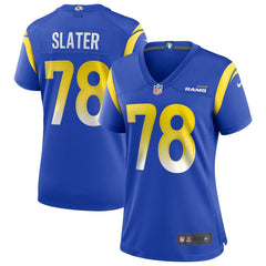 NFL Jackie Slater Los Angeles Rams Women's Game Retired Player Jersey - Royal