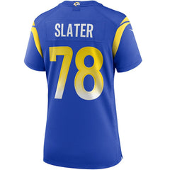 NFL Jackie Slater Los Angeles Rams Women's Game Retired Player Jersey - Royal