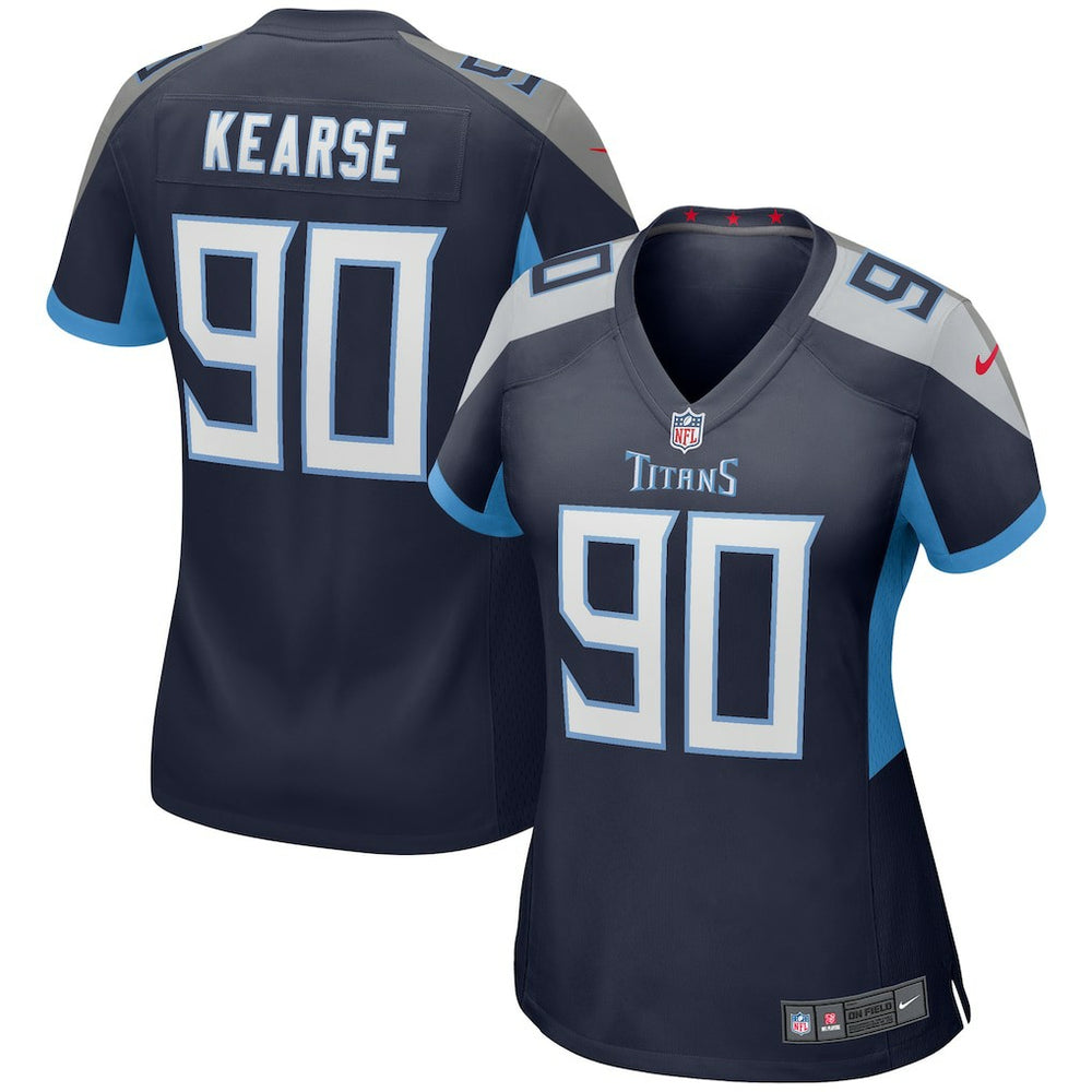 NFL Jevon Kearse Tennessee Titans Women's Game Retired Player Jersey - Navy