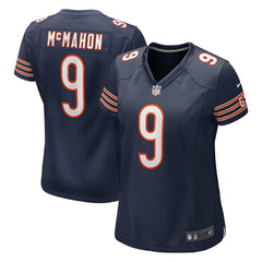 Jim McMahon Chicago Bears Women's Game Retired Player Jersey Navy