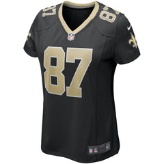 NFL Joe Horn New Orleans Saints Women's Game Retired Player Jersey - Black