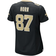 Joe Horn New Orleans Saints Women's Game Retired Player Jersey Black