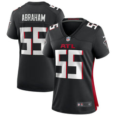 NFL John Abraham Atlanta Falcons Women's Game Retired Player Jersey - Black