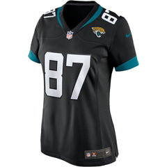 NFL Keenan McCardell Jacksonville Jaguars Women's Game Retired Player Jersey - Black