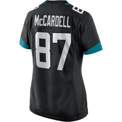 NFL Keenan McCardell Jacksonville Jaguars Women's Game Retired Player Jersey - Black