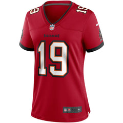 NFL Keyshawn Johnson Tampa Bay Buccaneers Women's Game Retired Player Jersey - Red