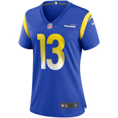 NFL Kurt Warner Los Angeles Rams Women's Game Retired Player Jersey - Royal