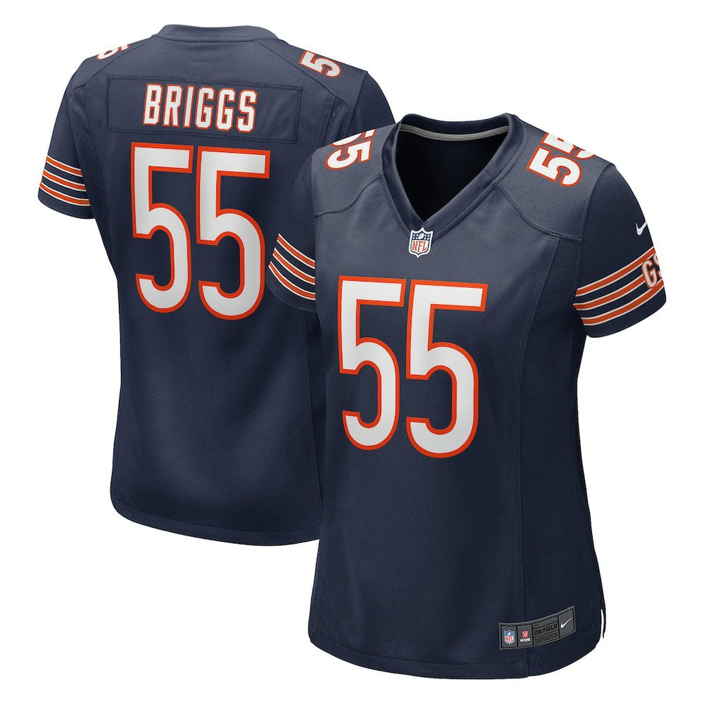 NFL Lance Briggs Chicago Bears Women's Game Retired Player Jersey - Navy