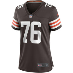 NFL Lou Groza Cleveland Browns Women's Game Retired Player Jersey - Brown