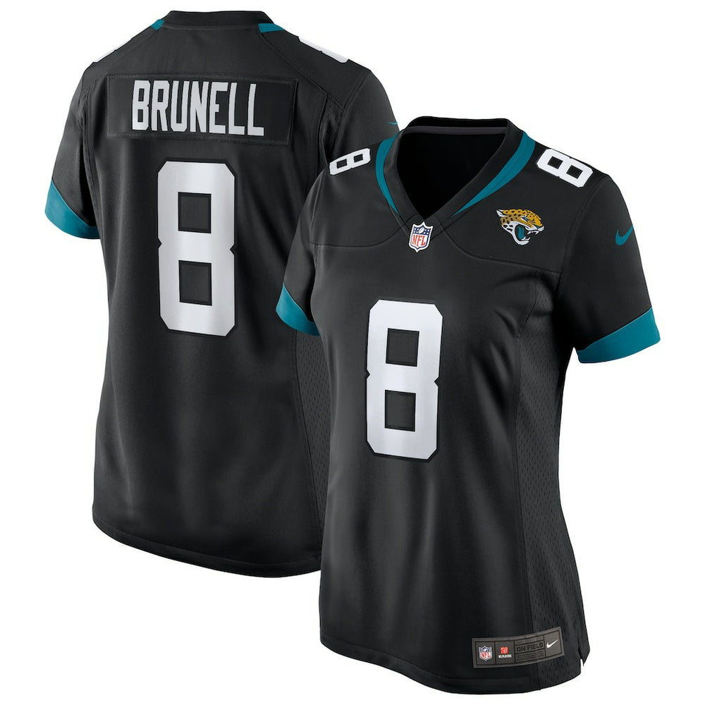 NFL Mark Brunell Jacksonville Jaguars Women's Game Retired Player Jersey - Black