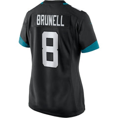 NFL Mark Brunell Jacksonville Jaguars Women's Game Retired Player Jersey - Black