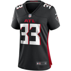 NFL Michael Turner Atlanta Falcons Women's Game Retired Player Jersey - Black