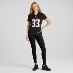 NFL Michael Turner Atlanta Falcons Women's Game Retired Player Jersey - Black